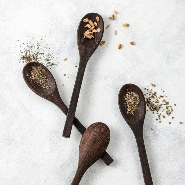 Reusable Eco friendly Cutlery Set - Plastic Free, Wooden