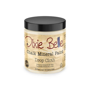 Dixie Belle Chalk Mineral Paint - Drop Cloth - 8 oz