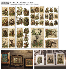 PRE ORDER Iron Orchid Designs Decor Transfer ‘Holly Glen’