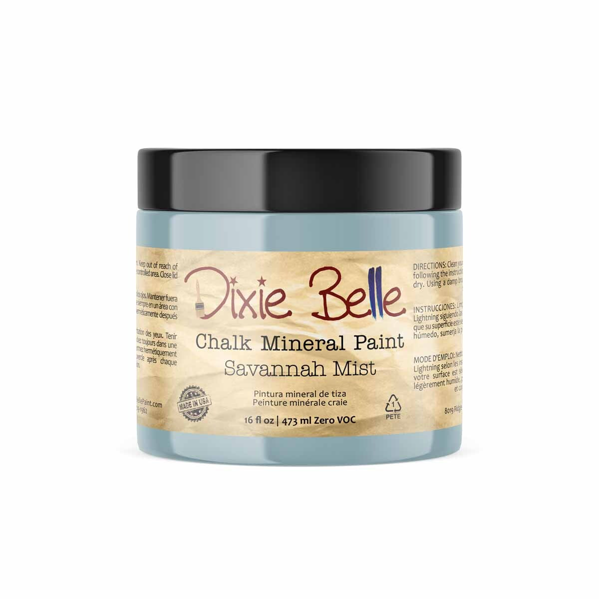 Dixie Belle Chalk Mineral Paint - Savannah Mist - 16 oz