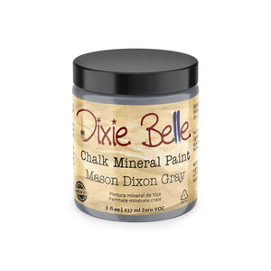 Dixie Belle Chalk Mineral Paint - Mason Dixon Gray - 8 oz
