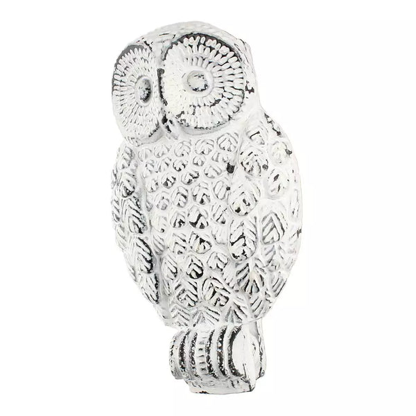 Antique White Owl Door Knocker