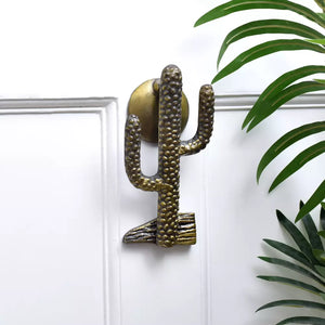 Cast Iron  Cacti Door Knocker