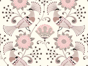 MINT by Michelle ‘Pink Peacocks’ tissue decoupage paper