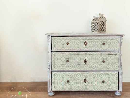 MINT by Michelle ‘Morrocan Tile’ tissue decoupage paper