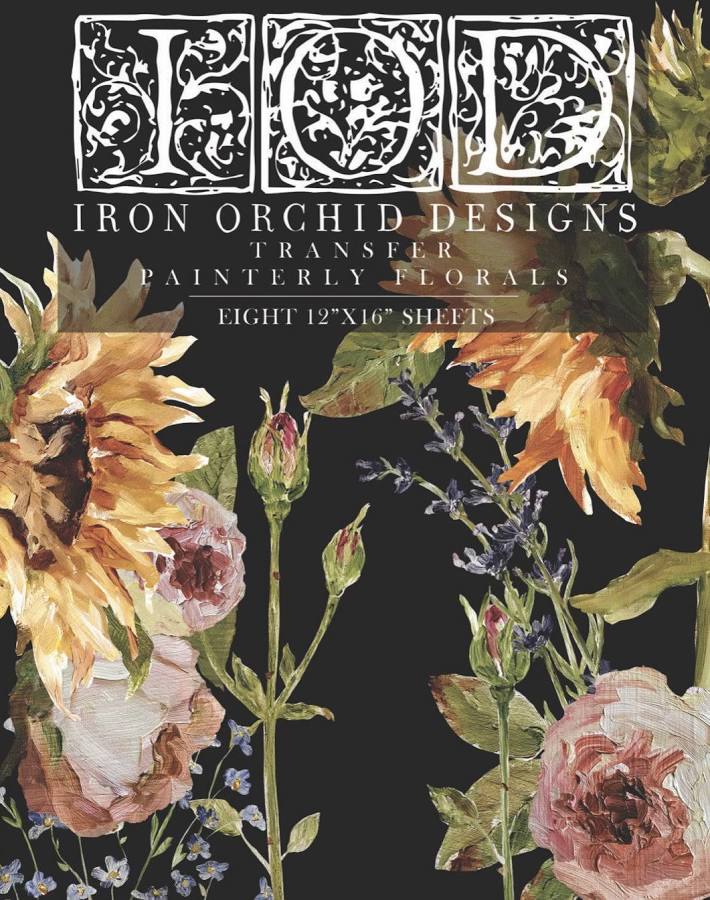 IOD Transfer Pad | Painterly Floral | Furnishin Designs