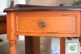 Orange Chalk Paint | Furnishin Designs | $10 delivery