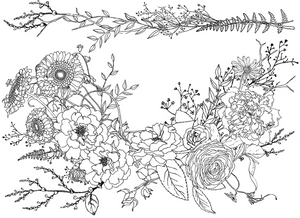 IOD Winters' Wreath Transfer | Furnishin Designs