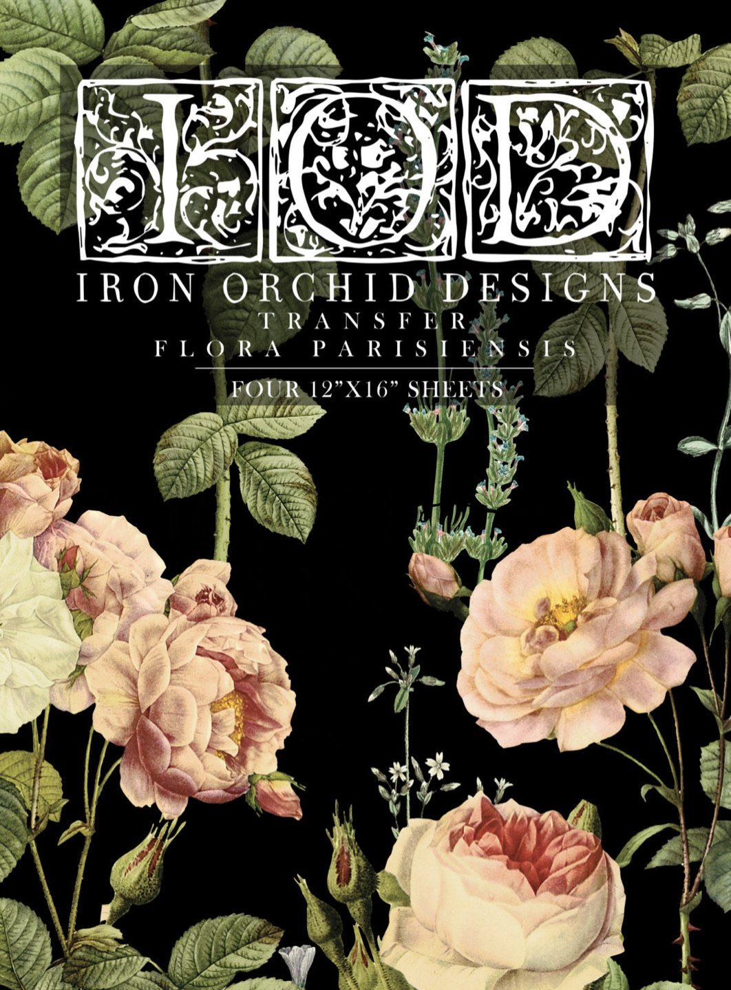 IOD Flora Parisiensis Transfer | Furnishin Designs | $10 delivery statewide