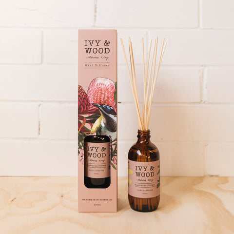 Ivy and Wood Diffuser- Australian Florals