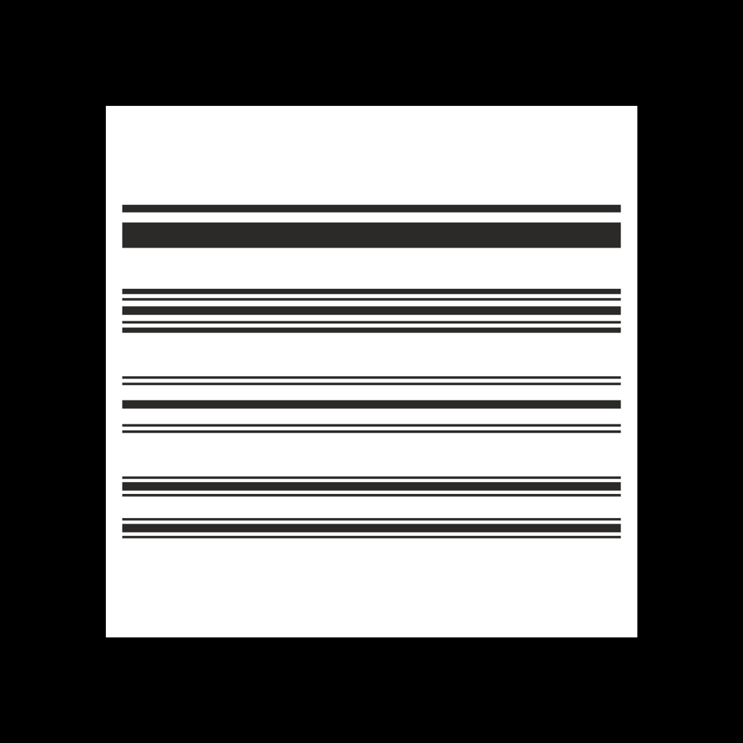 Grain Sack Stripes Stencil by Barleycorn Vintage
