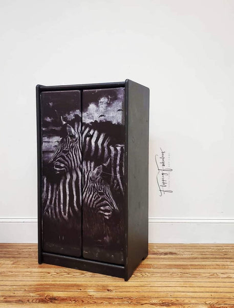 ZEBRAS - MINT by Michelle Decoupage Paper