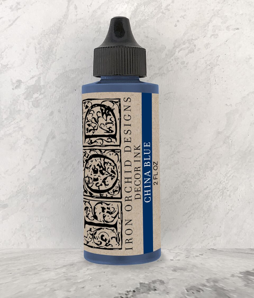 IOD Ink | China Blue | Furnishin Designs