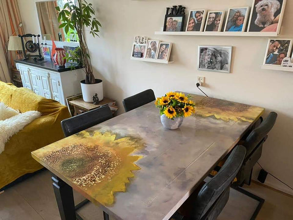 Sunflower MINT by Michelle decoupage paper