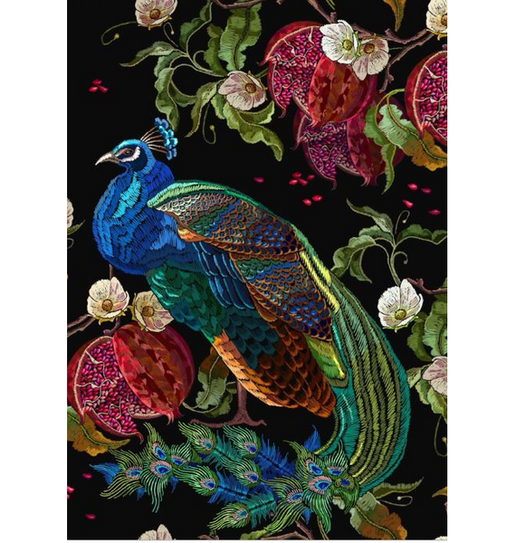 MINT by Michelle | Peacock Decoupage | Furnishin Designs