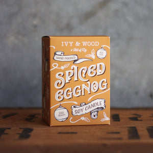 SALE - Spiced Eggnog Limited Edition Christmas Candle - SALE!!!!
