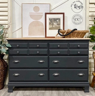 Dixie Belle Silk Mineral Paint - Black Sands