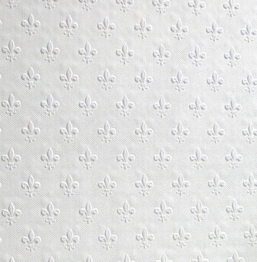 Fleur-de-Lis | Paintable Wallpaper | Furnishin Designs