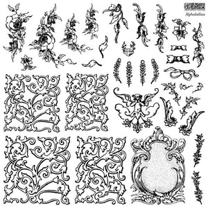 Alphabellies IOD Stamp | Furnishin Designs | $10 delivery