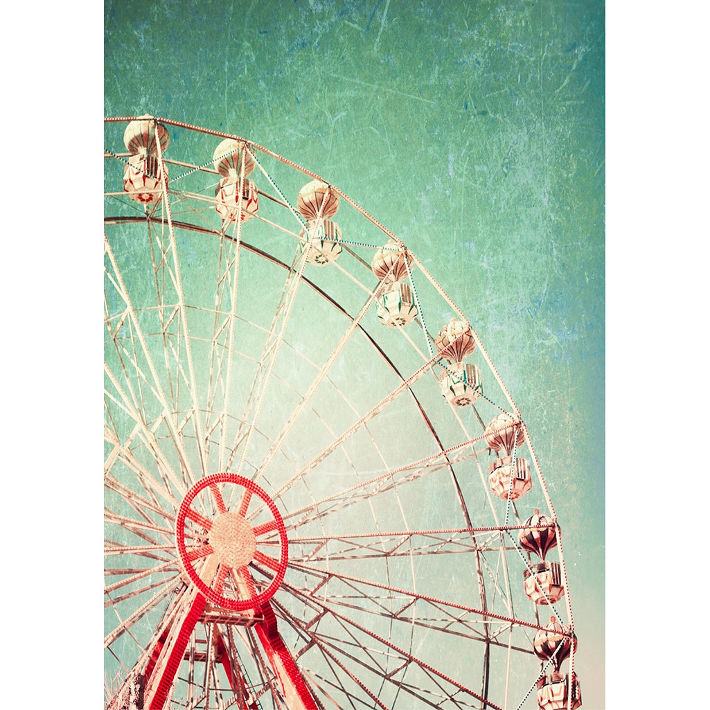Ferris Wheel MINT by Michelle decoupage paper