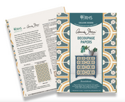 ANNIE SLOAN RHS DECOUPAGE PAPERS - Roundabouts