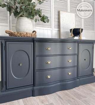 Dixie Belle Silk Mineral Paint - Black Sands