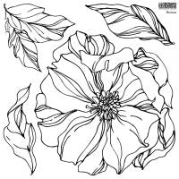 IOD stamps | Peonies | Furnishin Designs