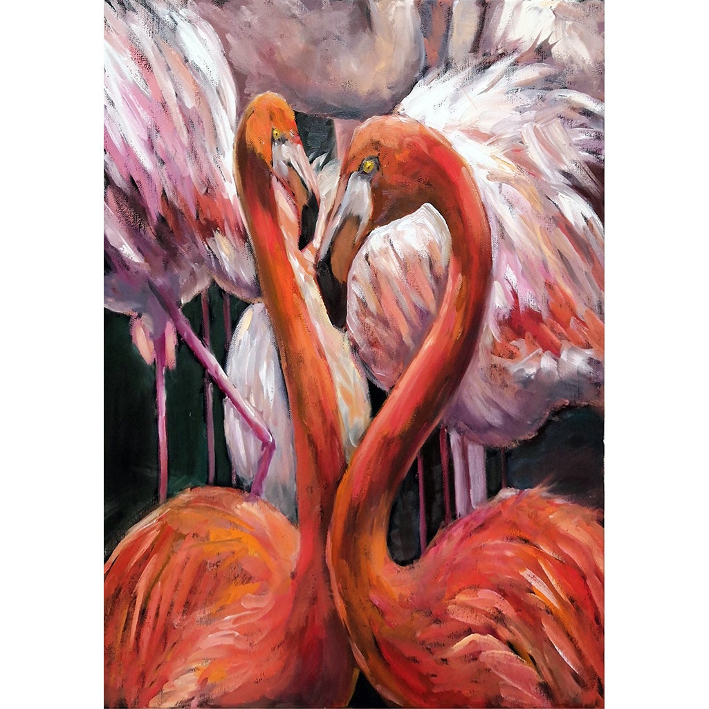 Flamingo Decoupage paper