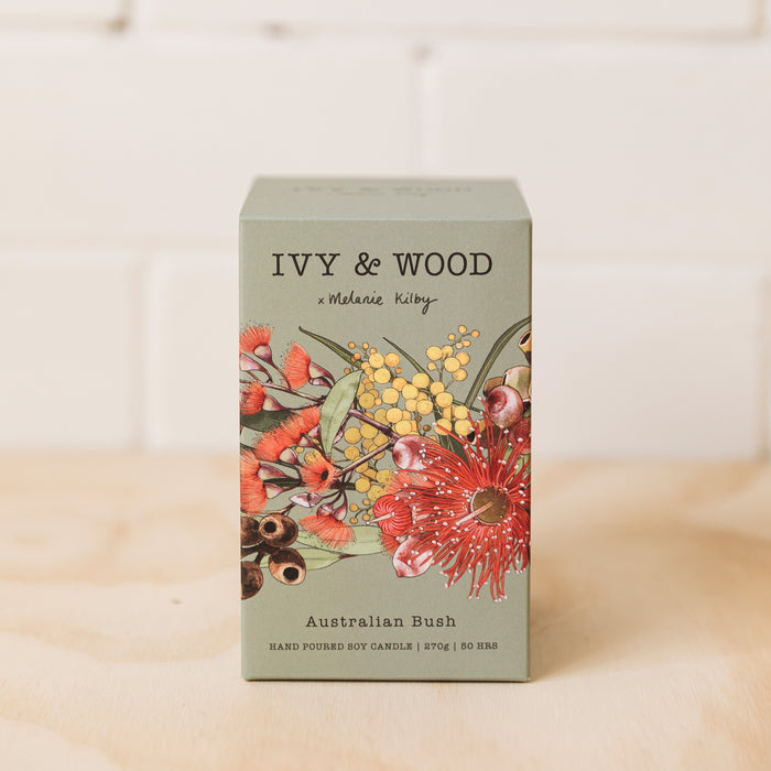 Ivy & Wood Candle - Bush Scented Candle