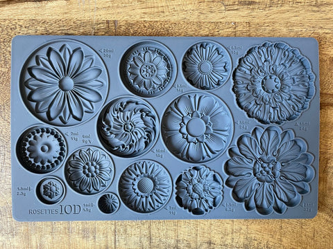 IOD Rosettes Mould | Furnishin Designs