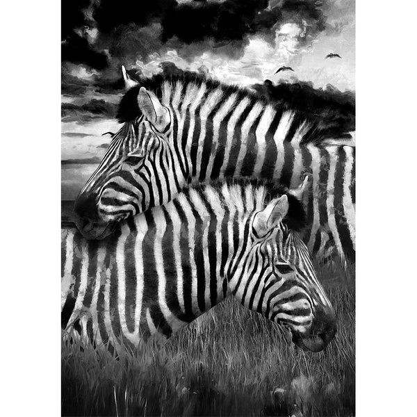 ZEBRAS - MINT by Michelle Decoupage Paper