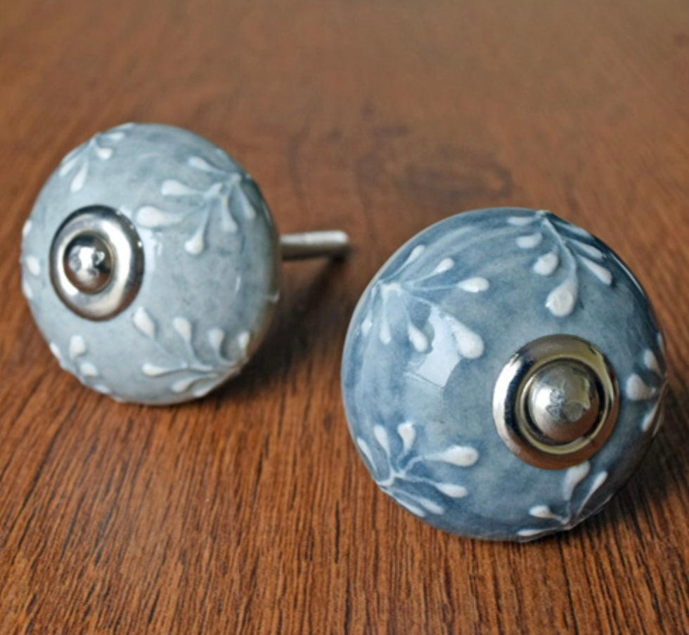Handmade ceramic knob